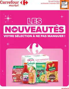 Carrefour Market - Prévisualisation de Carrefour Market catalogue les nouveautés d'octobre valide à partir de 06.10.2025