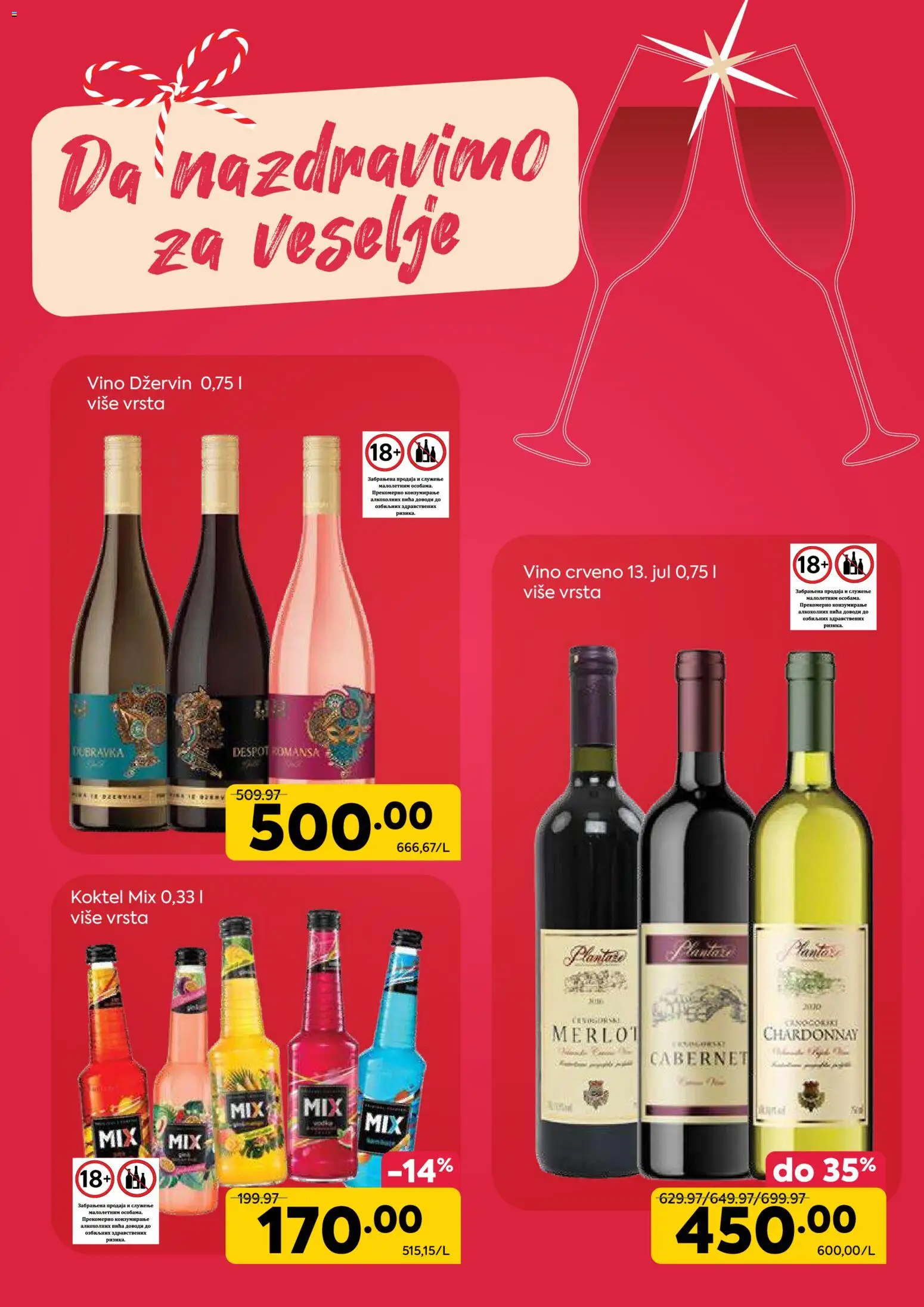PerSu katalog - važi od 01.12.2025 | Strana: 6 | Proizvode: Chardonnay, Vino