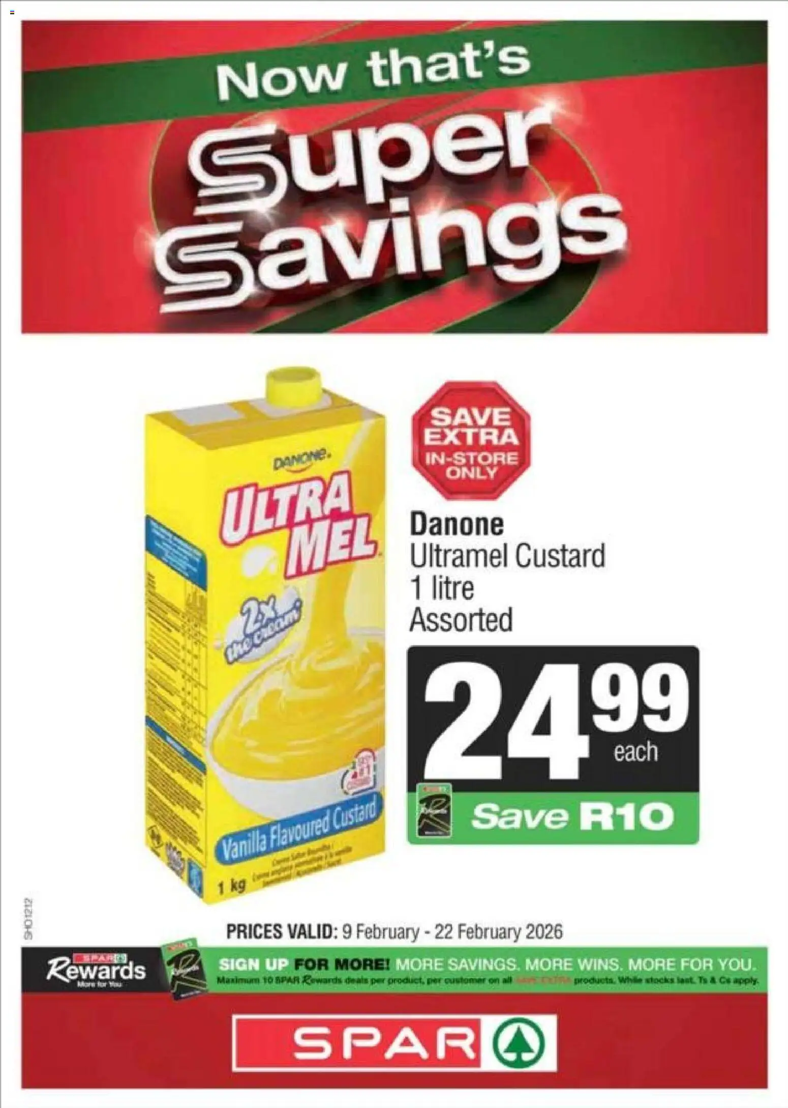 New Spar catalogue – valid from 09.02.2026 | Page: 1