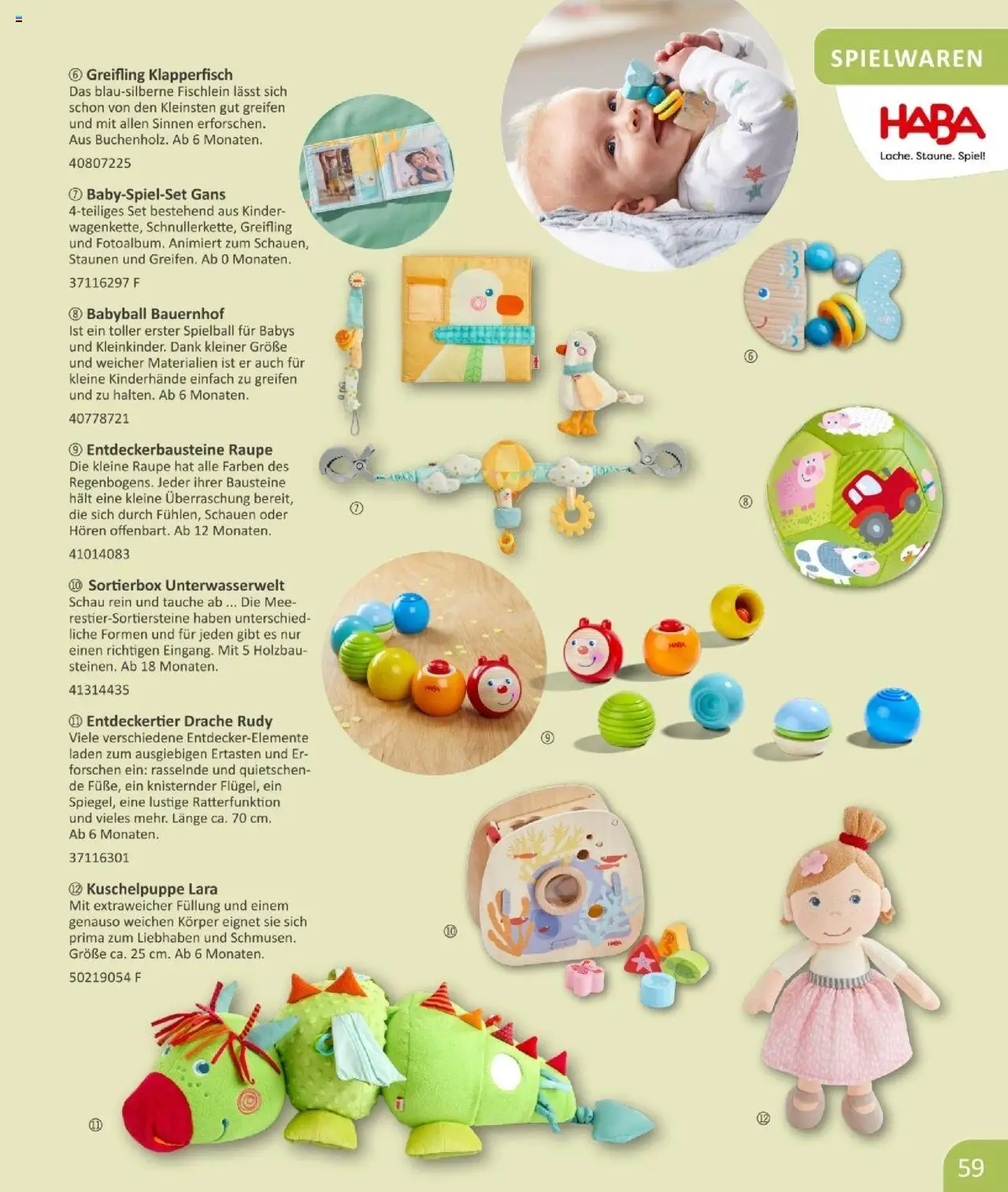 Vedes - Babykatalog - gültig ab dem 01.07.2025 | Seite: 59 | Produkte: Spiel