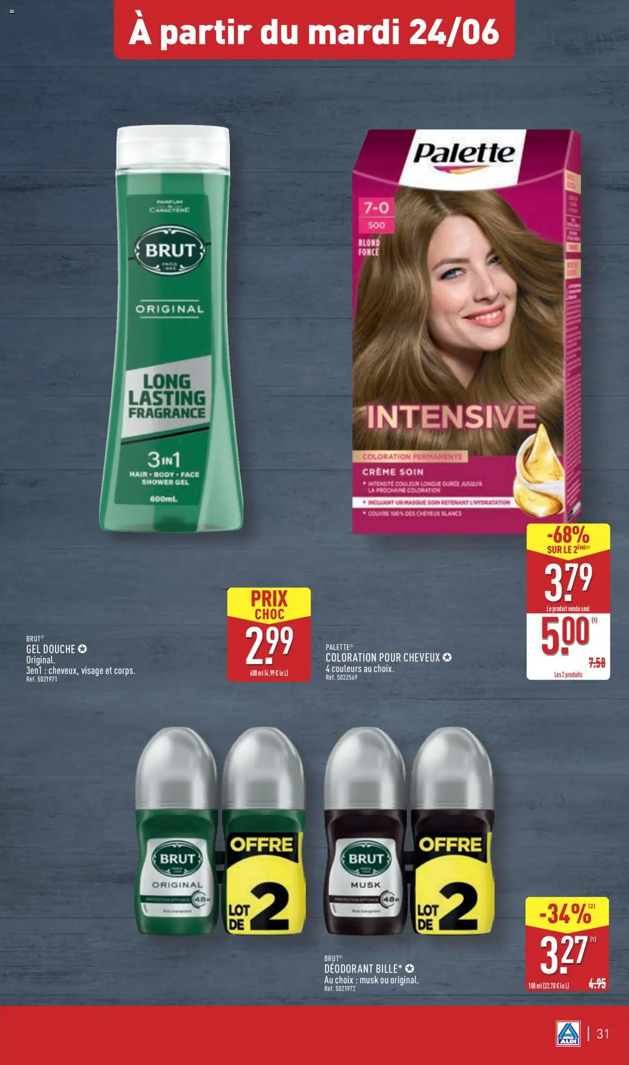  | Page: 34 | Produits: Masque, Déodorant, Douche, Crème