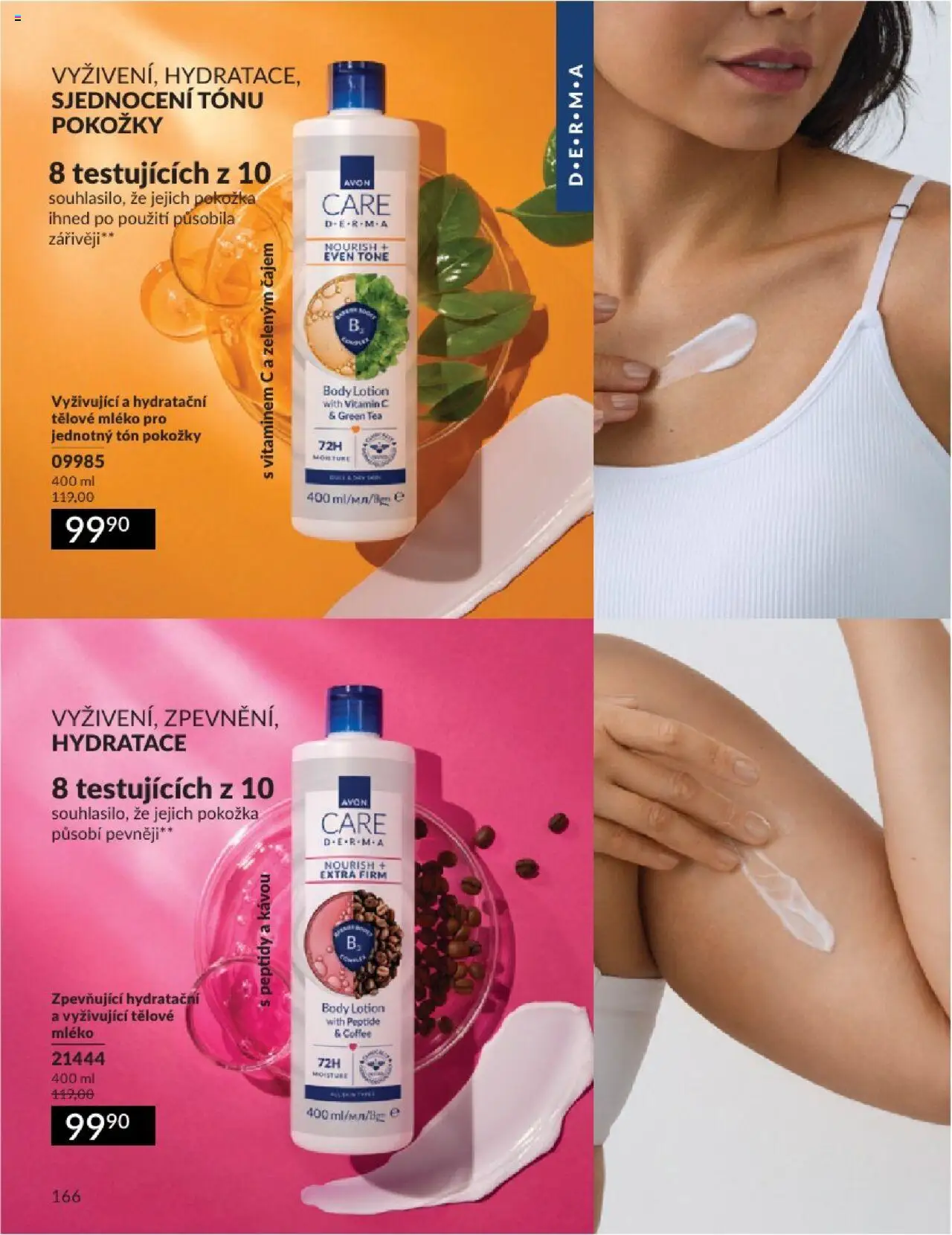 Avon katalog 6/2025 od 01.06.2025 | Strana: 166 | Produkty: Tělové mléko, Vitamin c, Mléko, Body