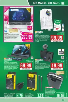 Marktkauf Prospekt 	 ab 13.04.2026 gültig | Seite: 21 | Produkte: Mikrofon, Aktenvernichter, Netzteil, Monitor