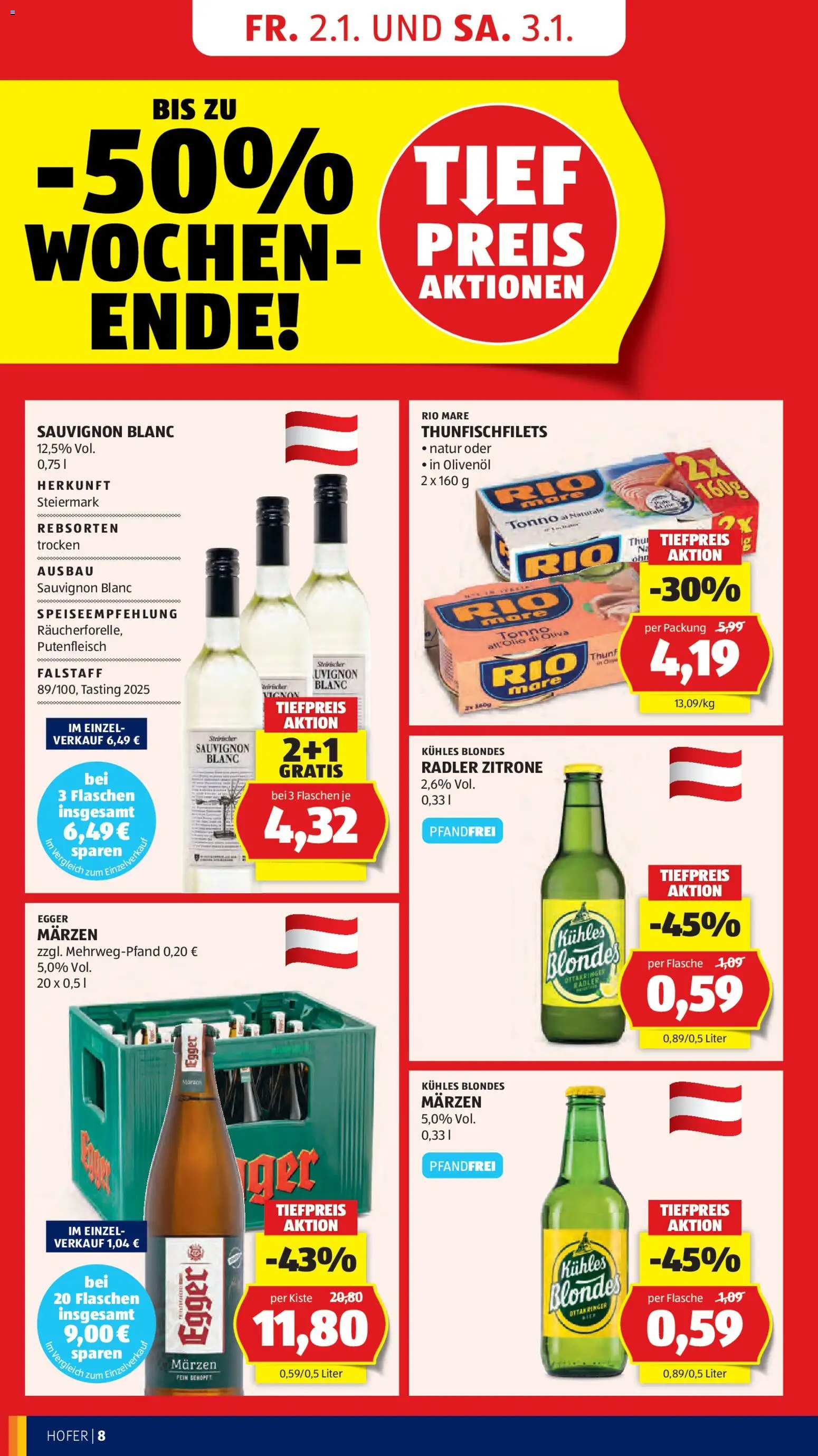 Hofer Flugblatt gültig ab 02.01.2026 | Seite: 10 | Produkte: Zitrone