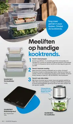 Lidl folder - Silvercrest - Voorbeeld van een folder van Lidl, geldig van 01.04.2026 | Pagina: 11 | Producten: Bord, Salades, Koelkast, Citrompótló tabletta