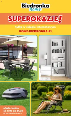 Pogląd oferty "Biedronka gazetka - Home" - ważna od 02.08.2025