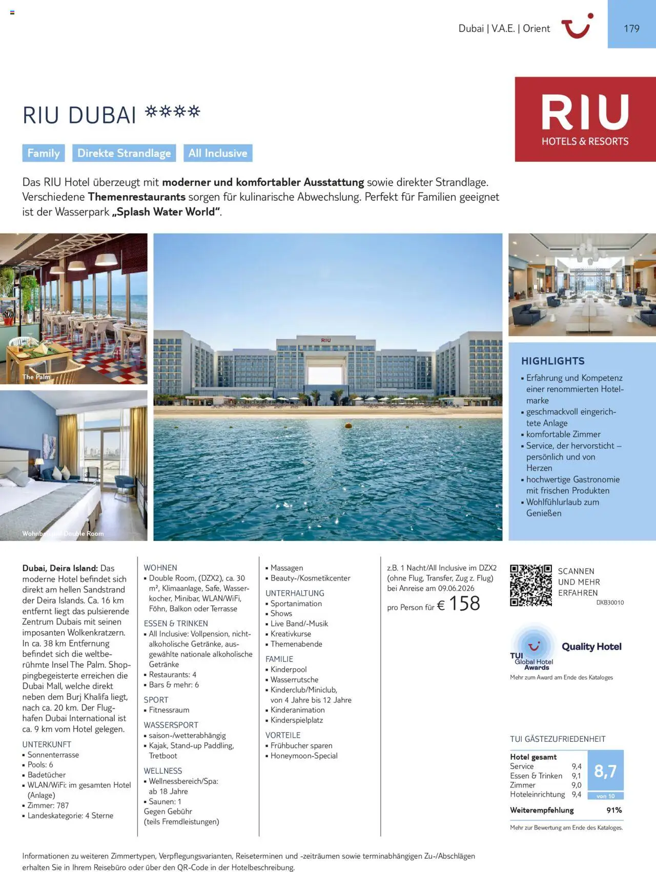 Aida - Asien, Afrika, Orient & Indischer Ozean 2025/26 – gültig ab 01.11.2025 | Seite: 179 | Produkte: Wasser