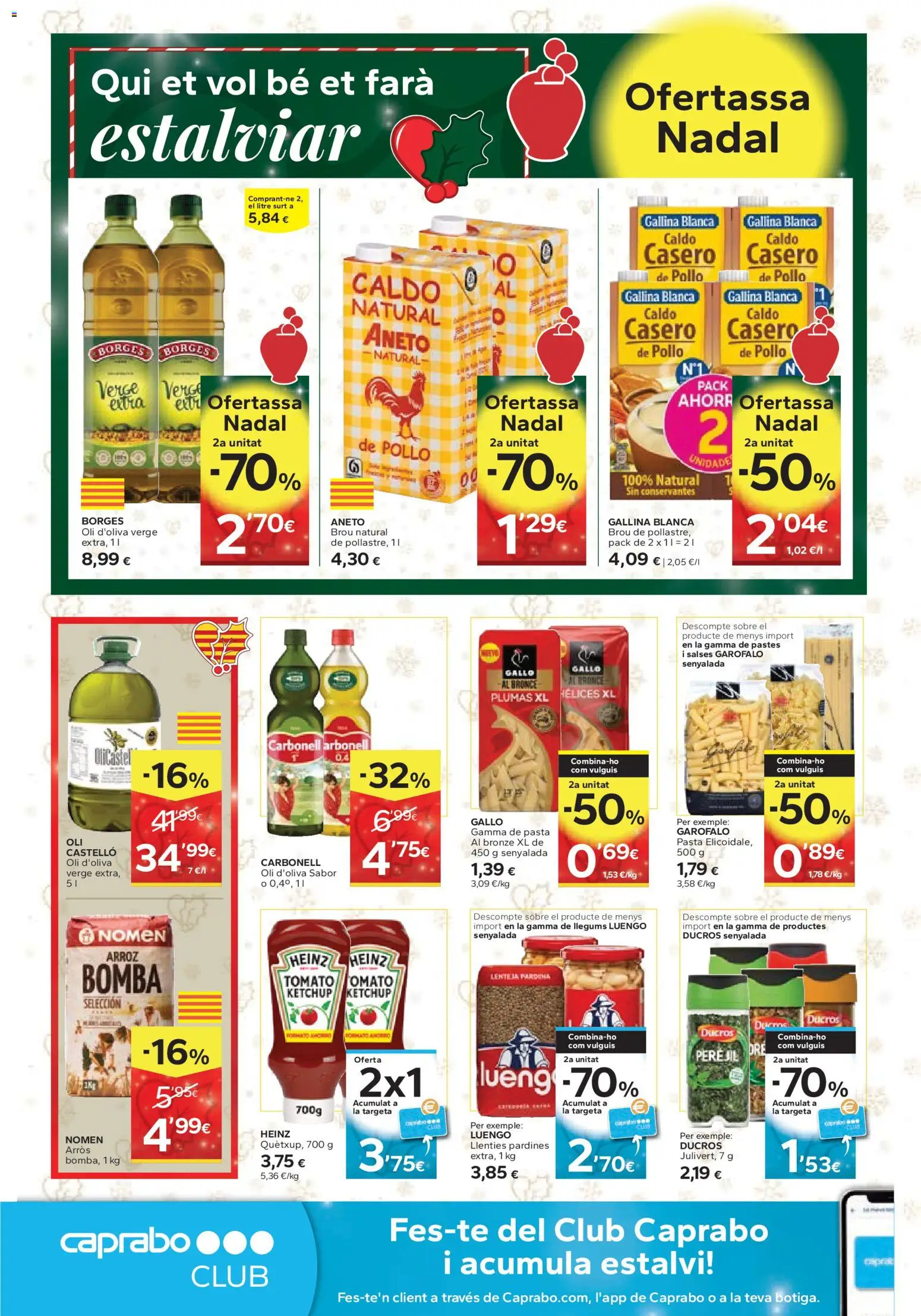 Caprabo Black Friday │ válido desde el 27.11.2025 | Página: 18 | Productos: Arroz, Pasta