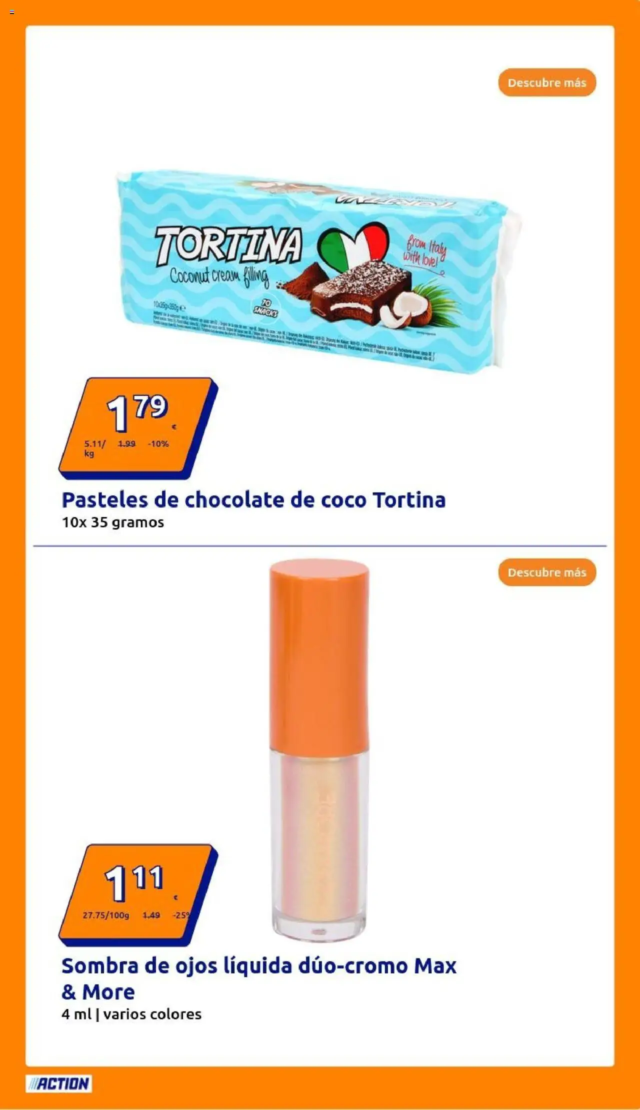 Action - Action ES week 26 2025 │ válido desde el 18.06.2025 | Página: 25 | Productos: Sombra, Chocolate, Τυρόπιτα, Sombra de ojos