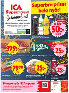 ICA Supermarket - Linköping - Förhandsvisning av reklamblad från butik ICA Supermarket aktuell från 30.12.2025