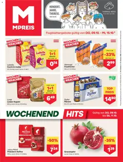 MPREIS Flugblatt ab 09.10.2025 gültig
