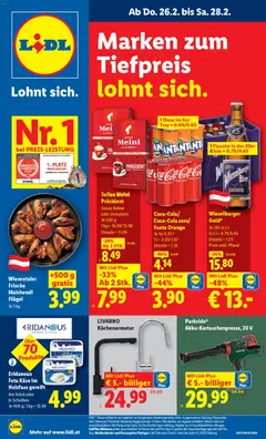Lidl Flugblatt - Eisenstadt, Ebenfurth, Mattersburg ab 26.02.2026 gültig