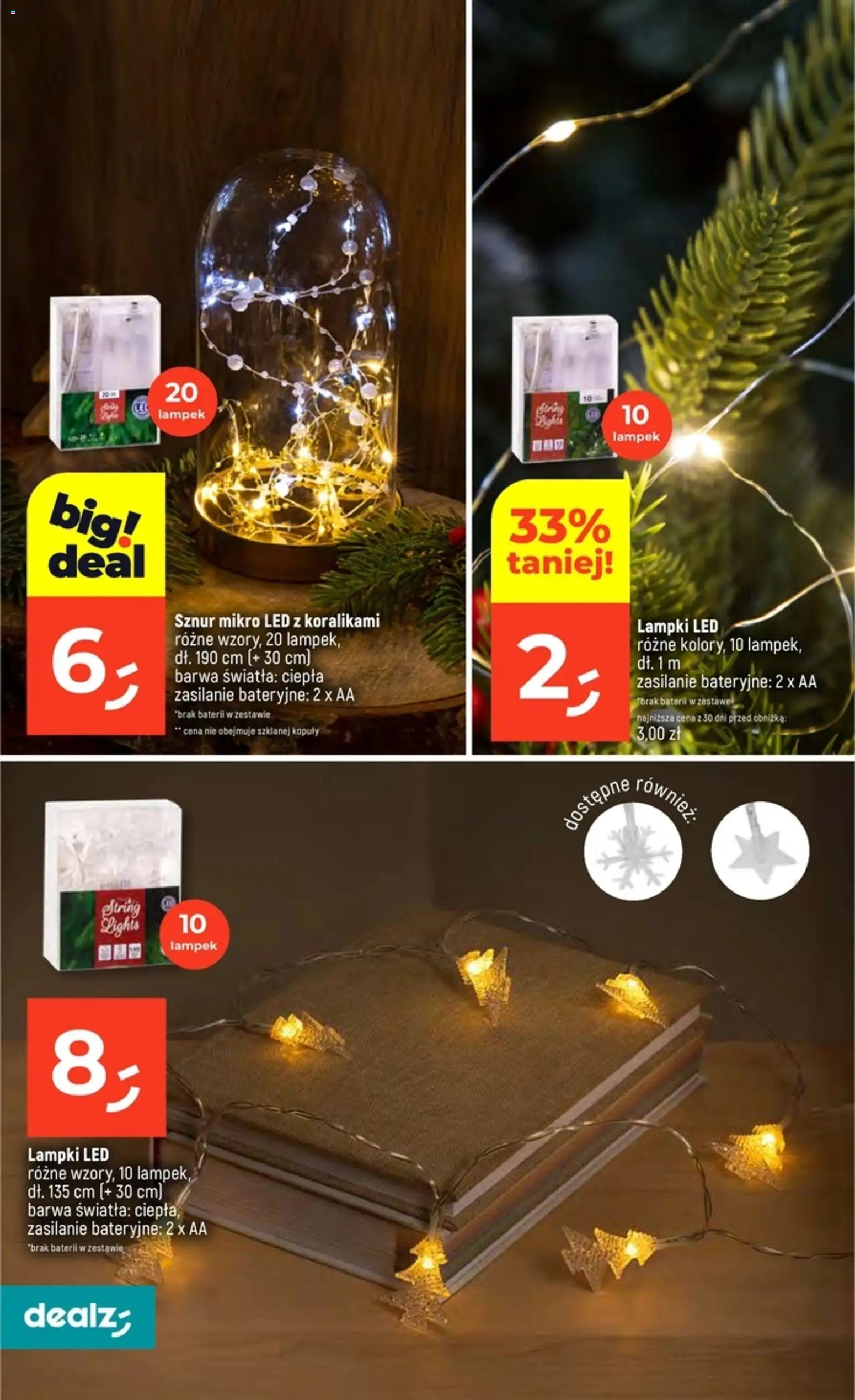 Dealz Gazetka od 20.11.2025 | Strona: 16 | Produkty: Lampki