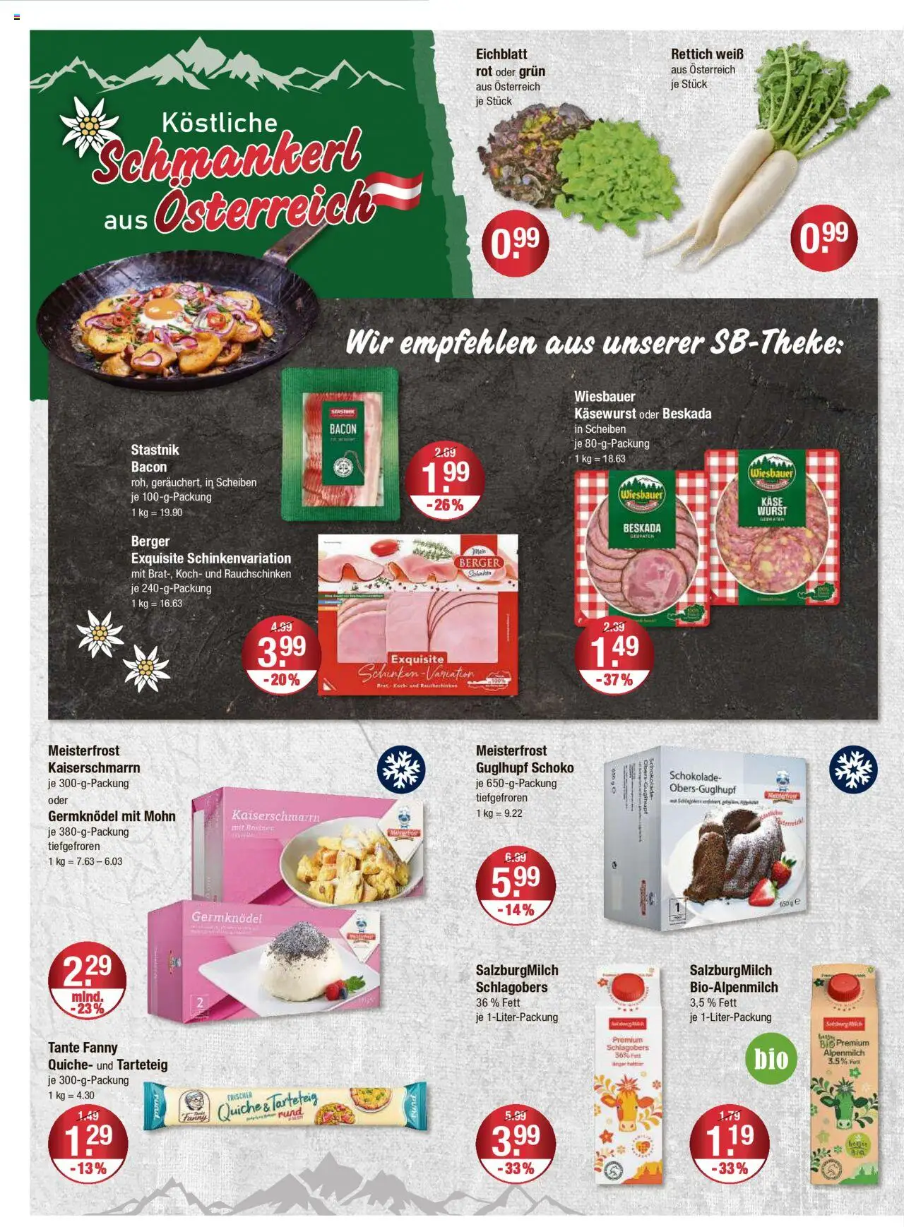 V-Markt - Oberpfalz – gültig ab 18.09.2025 | Seite: 14 | Produkte: Käse, Schokolade, Rosinen, Wurst