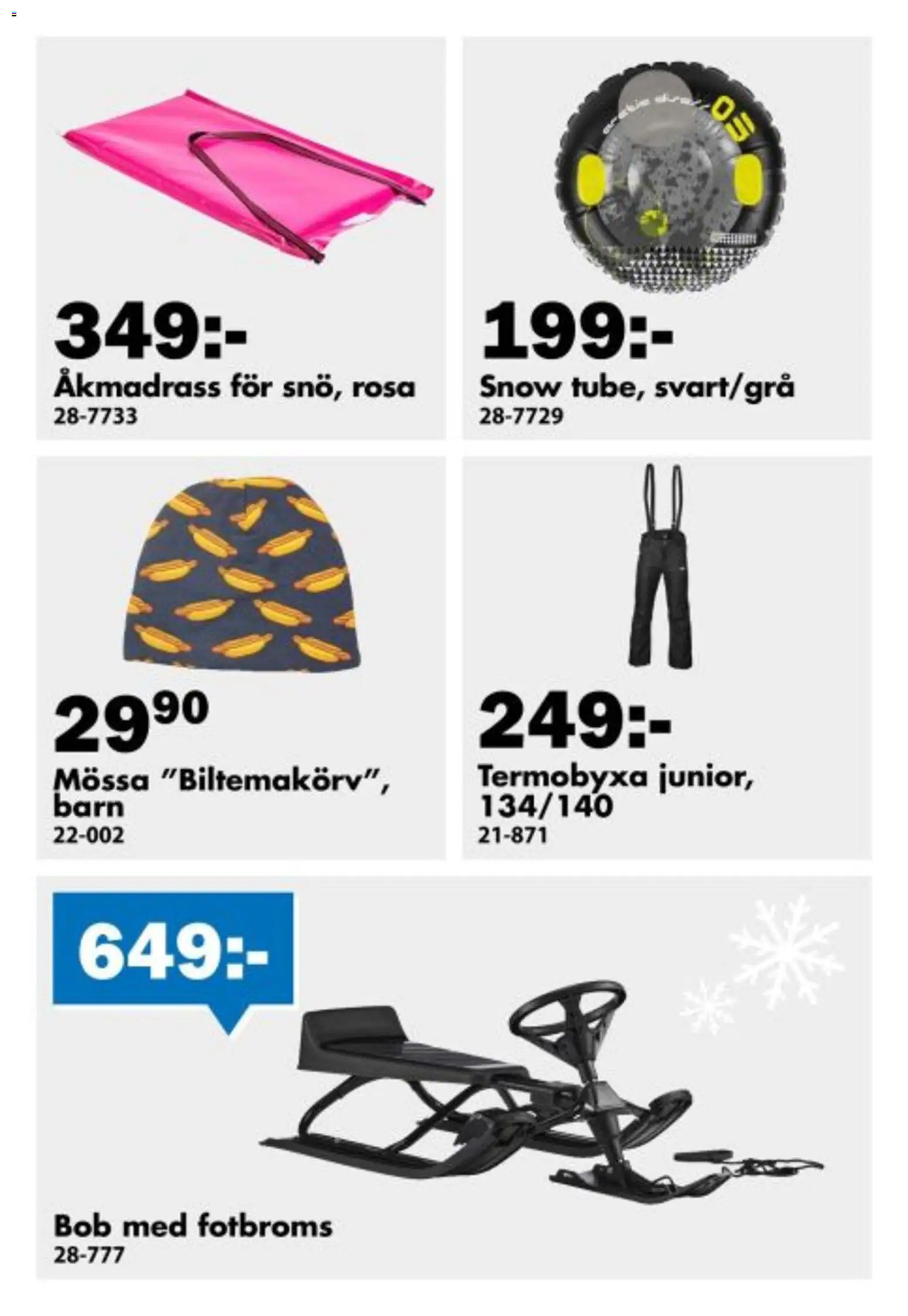 Biltema reklamblad aktuell från 15.12.2025 | Sida: 3 | Produkter: Mössa