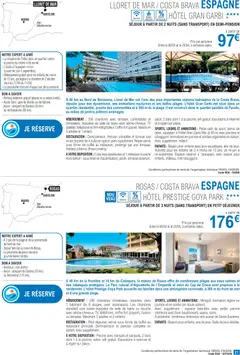 E.Leclerc - Prévisualisation de E.Leclerc Voyages valide à partir de 16.01.2026 | Page: 21 | Produits: Vélo, Téléphone, Buffet, Douche