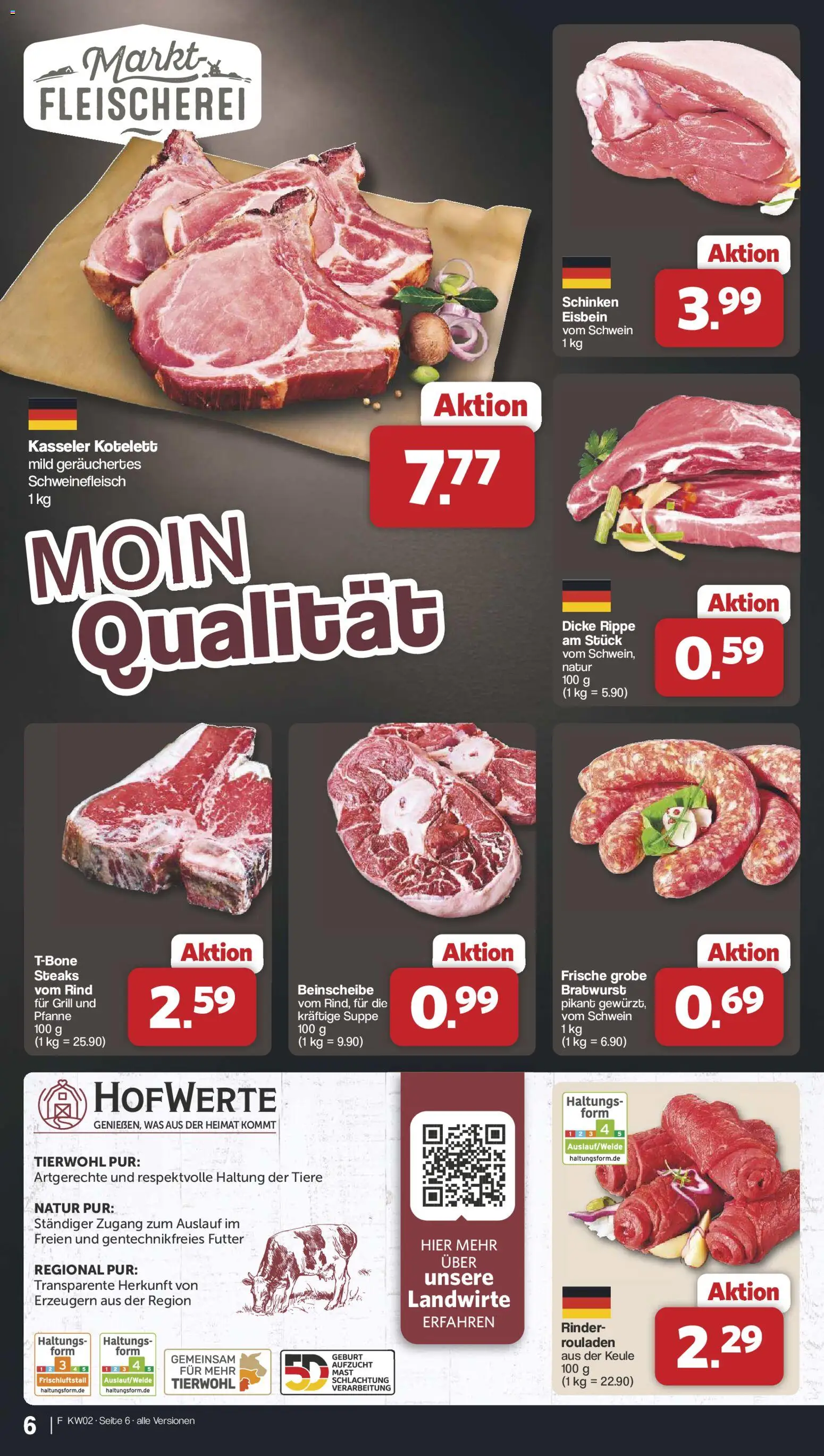 Famila Nordwest Prospekt 	 – gültig ab 05.01.2026 | Seite: 6 | Produkte: Grill, Bratwurst, Schinken, Schweinefleisch