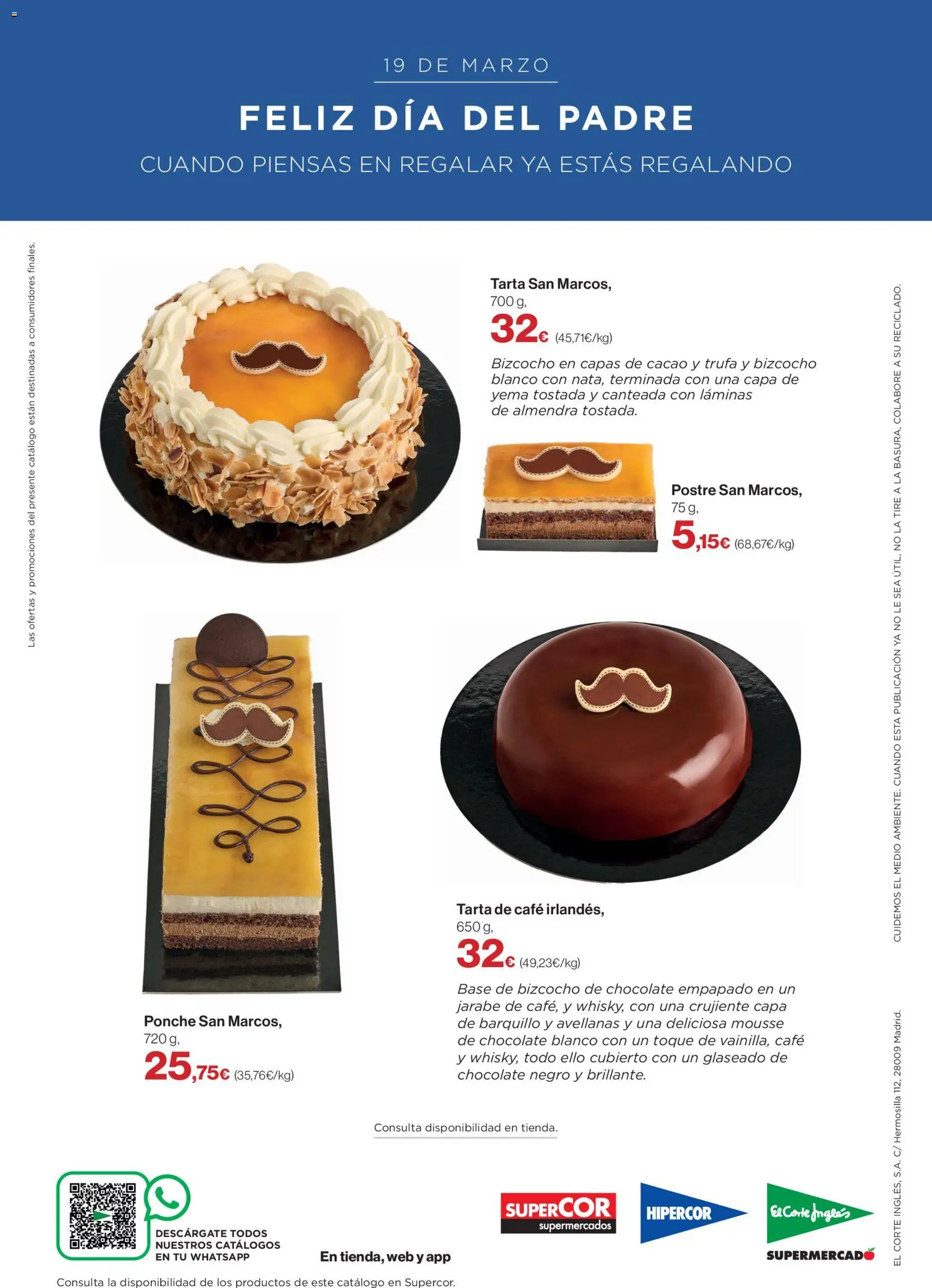 Supercor Península y Baleares │ válido desde el 05.03.2026 | Página: 8 | Productos: Café, Chocolate, Bizcocho, Φρυγανιές σικάλεως