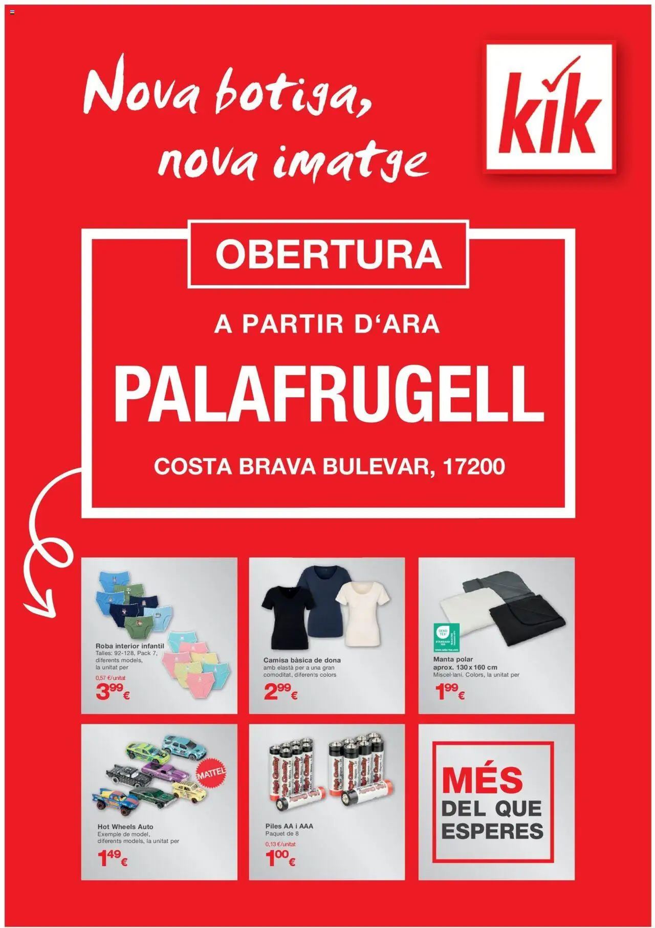 KIK - folleto │ válido desde el 03.07.2025 | Página: 1 | Productos: Camisa, Manta