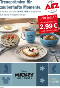 AEZ - Treueprämien ab 03.02.2026 gültig