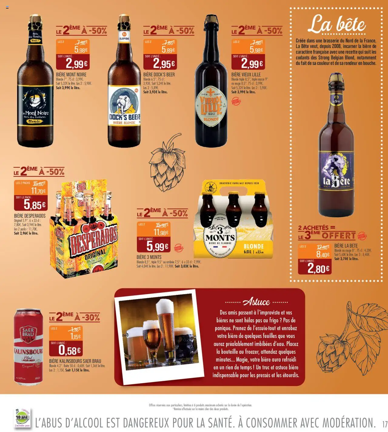  | Page: 17 | Produits: Desperados, Frigo, Bière, Crème