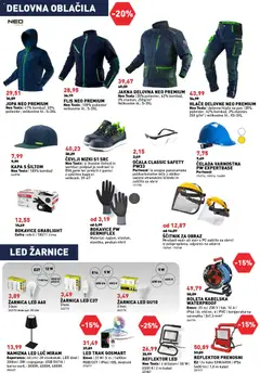 Inpos katalog akcije – veljaven od 12.03.2026 | Stran: 23 | Izdelki: Usb, Žarnice, Rokavice, Pas