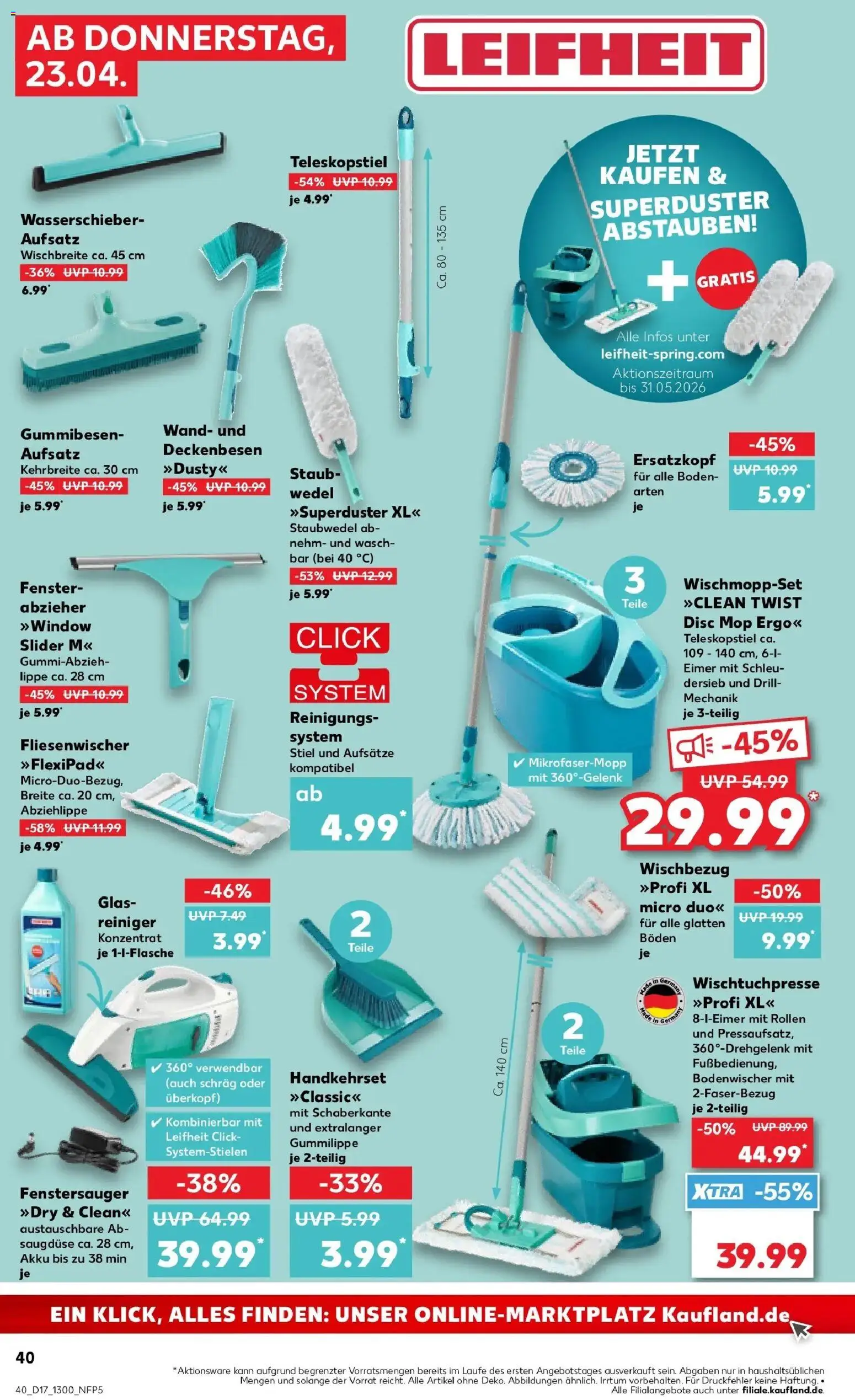 Kaufland Prospekt Straelen	 – gültig ab 23.04.2026 | Seite: 40