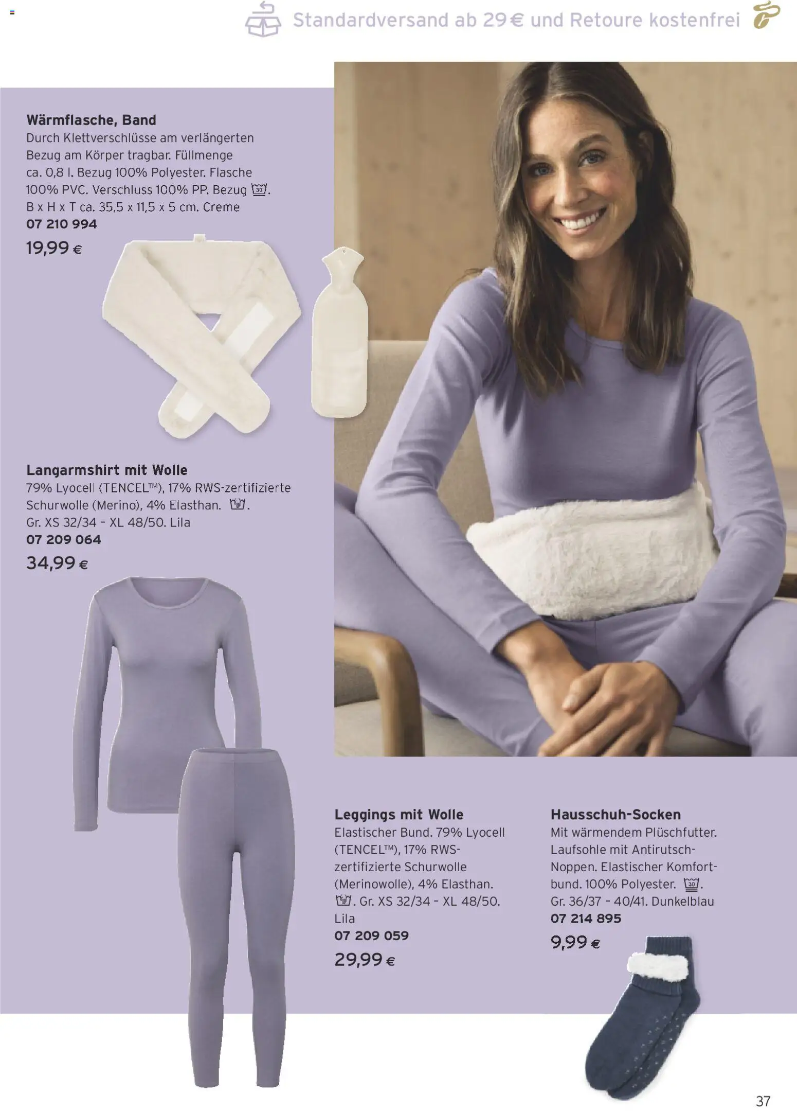 Tchibo Eduscho - Katalog Dezember 2025 gültig ab 01.12.2025 | Seite: 37 | Produkte: Leggings, Creme