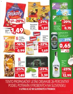 Nové Kaufland akcie – leták je platný od 11.09.2025 | Strana: 77