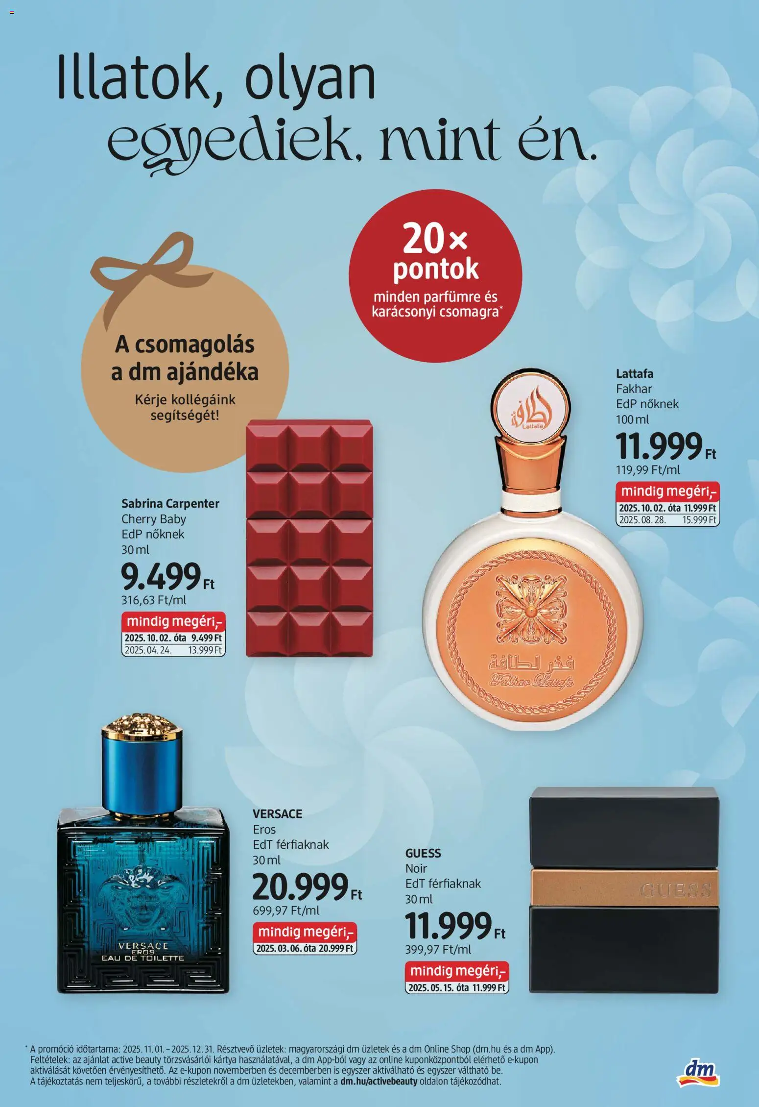 DM Drogerie Markt akciós ujság - amely érvényes a következő dátumtól: 30.10.2025 | Oldal: 3