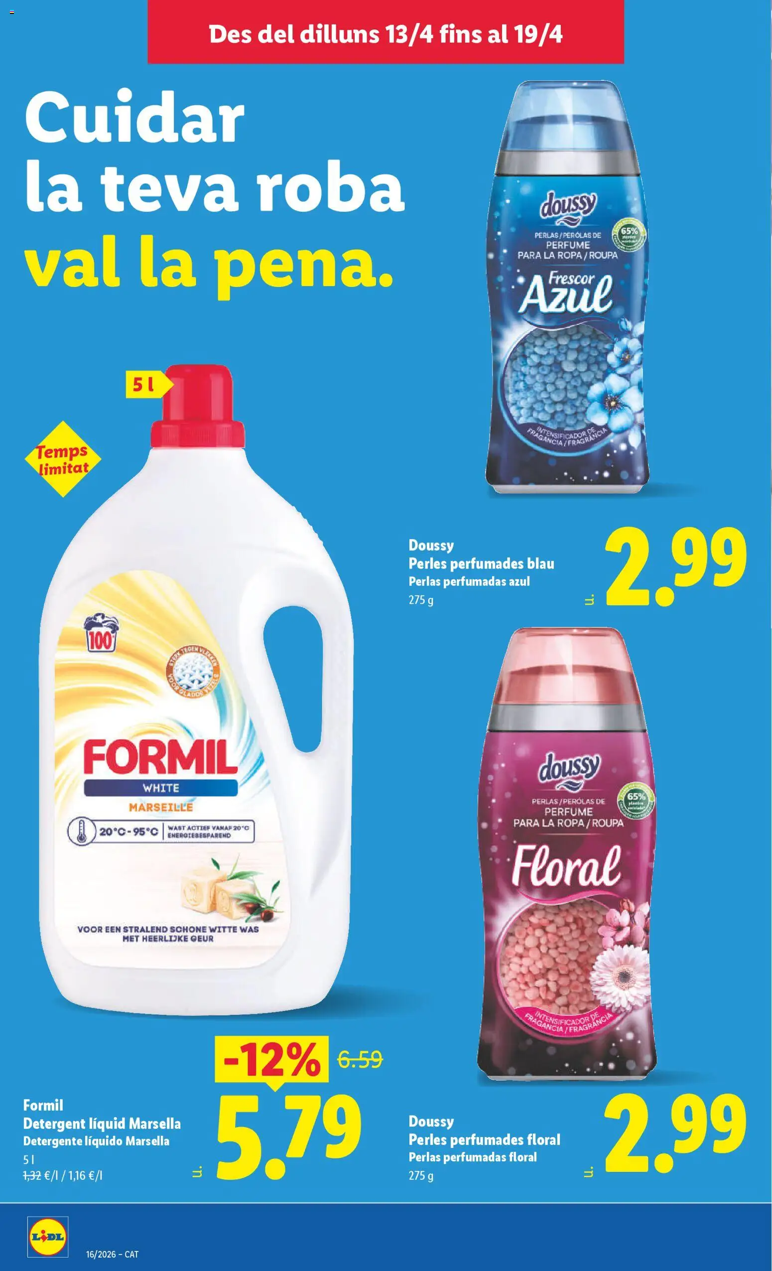 Lidl folleto │ válido desde el 13.04.2026 | Página: 24 | Productos: Perfume, Detergente, Ropa, Detergente líquido