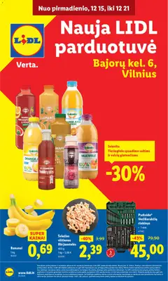 LIDL leidinys galioja nuo 15.12.2025