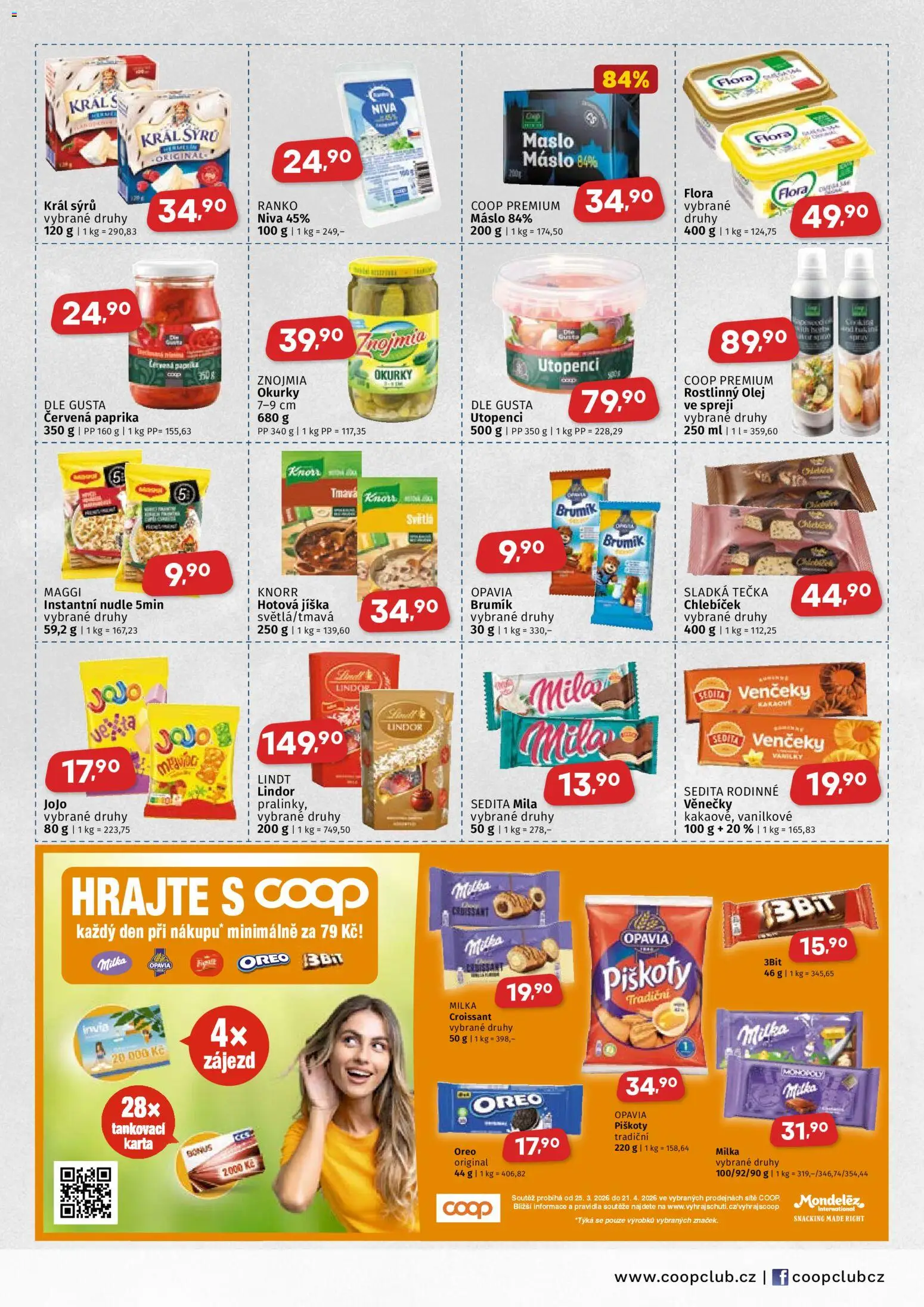 Coop leták - Východočeský region od 25.03.2026 | Strana: 3 | Produkty: Jojo, Olej, Maggi, Niva