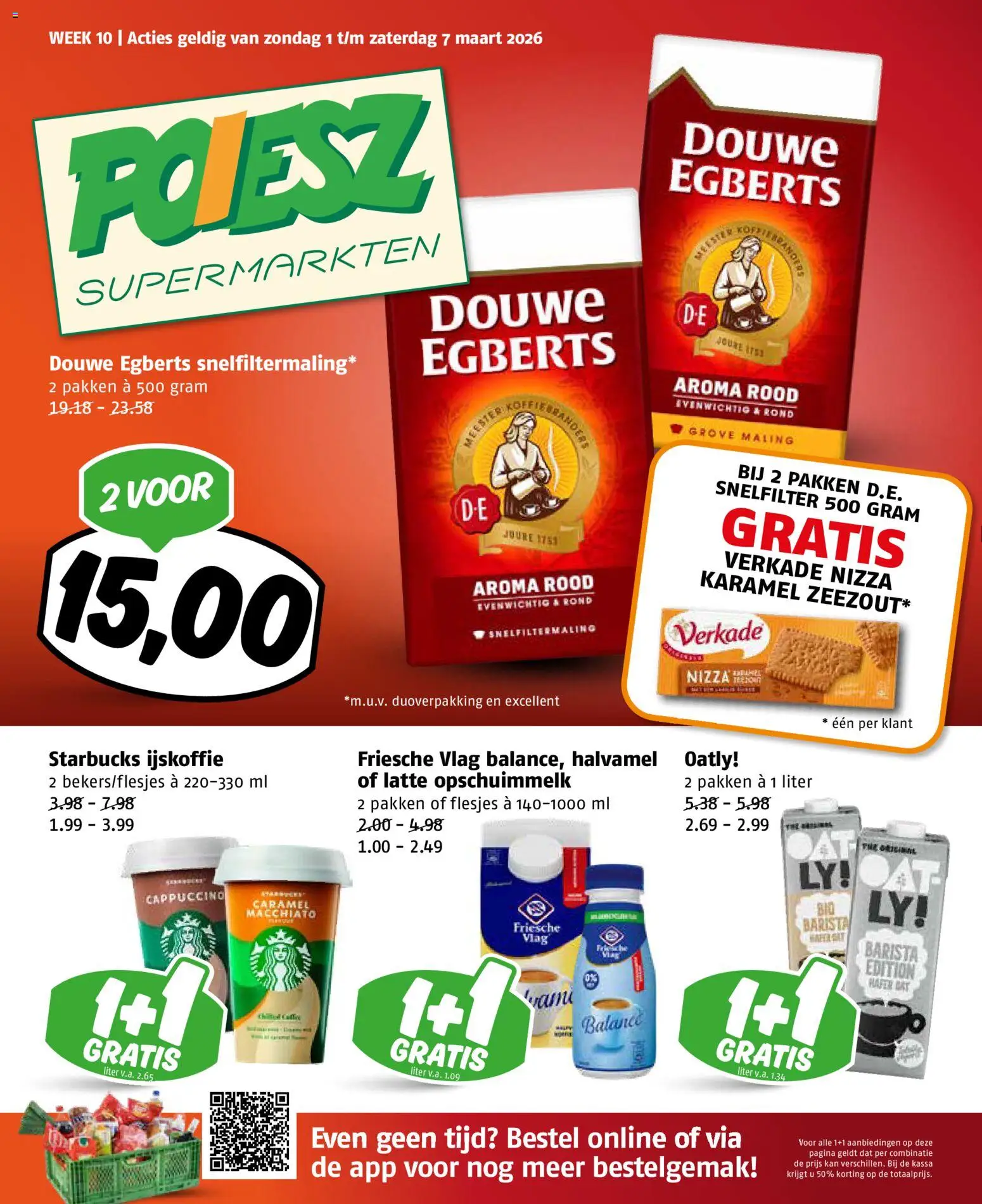 {H1} | Pagina: 1 | Producten: Kan, Cappuccino, Ijskoffie