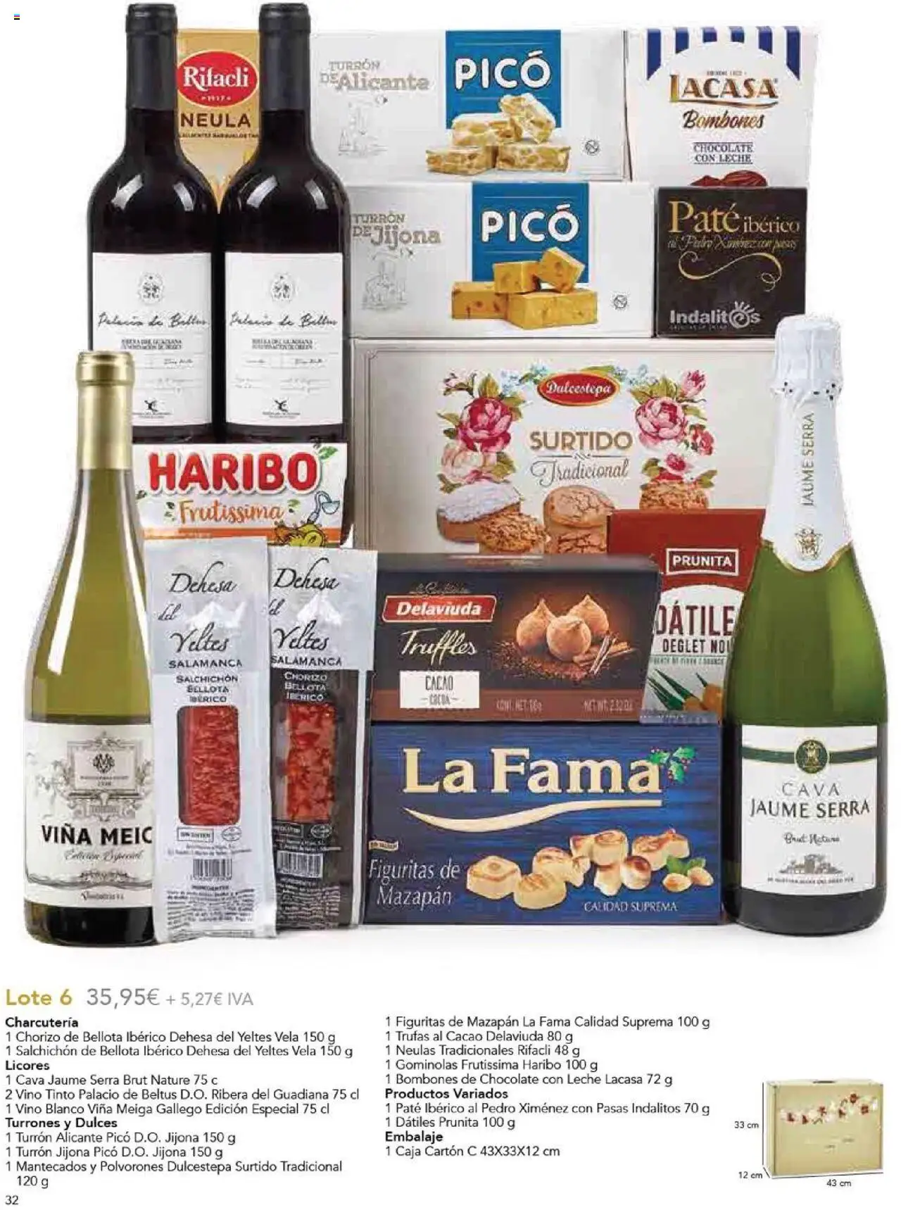 E.Leclerc Regalos de Navidad 2025 │ válido desde el 10.10.2025 | Página: 34 | Productos: Leche, Paté, Chocolate con leche, Caja