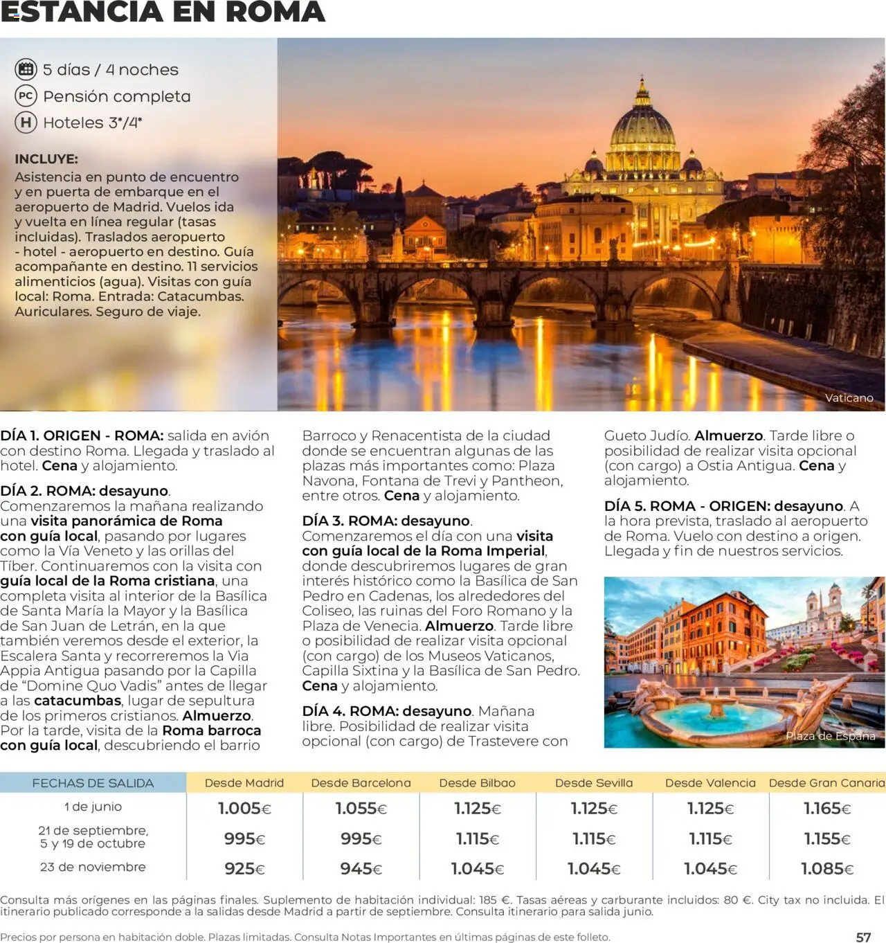 Viajes El Corte Inglés folleto │ válido desde el 01.04.2025 | Página: 57