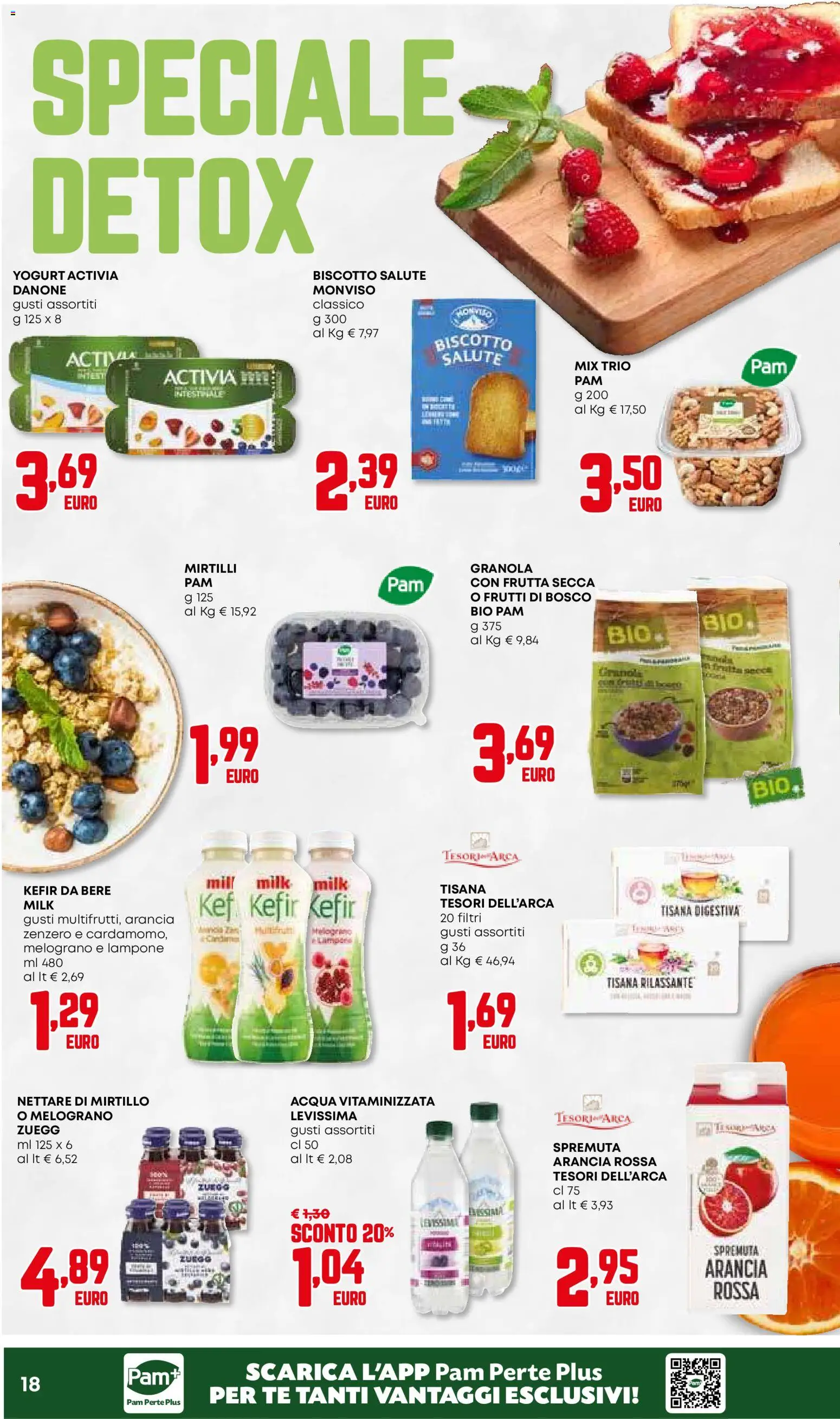 Volantino Panorama del 15.01.2026 | Pagina: 18 | Prodotti: Yogurt, Tè, Mirtilli, Arancia