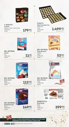 01.12.2025 tarihinden itibaren geçerli olan Metro kataloğu önizlemesi | Sayfa: 51 | Ürünler: Krem, Süt, Su