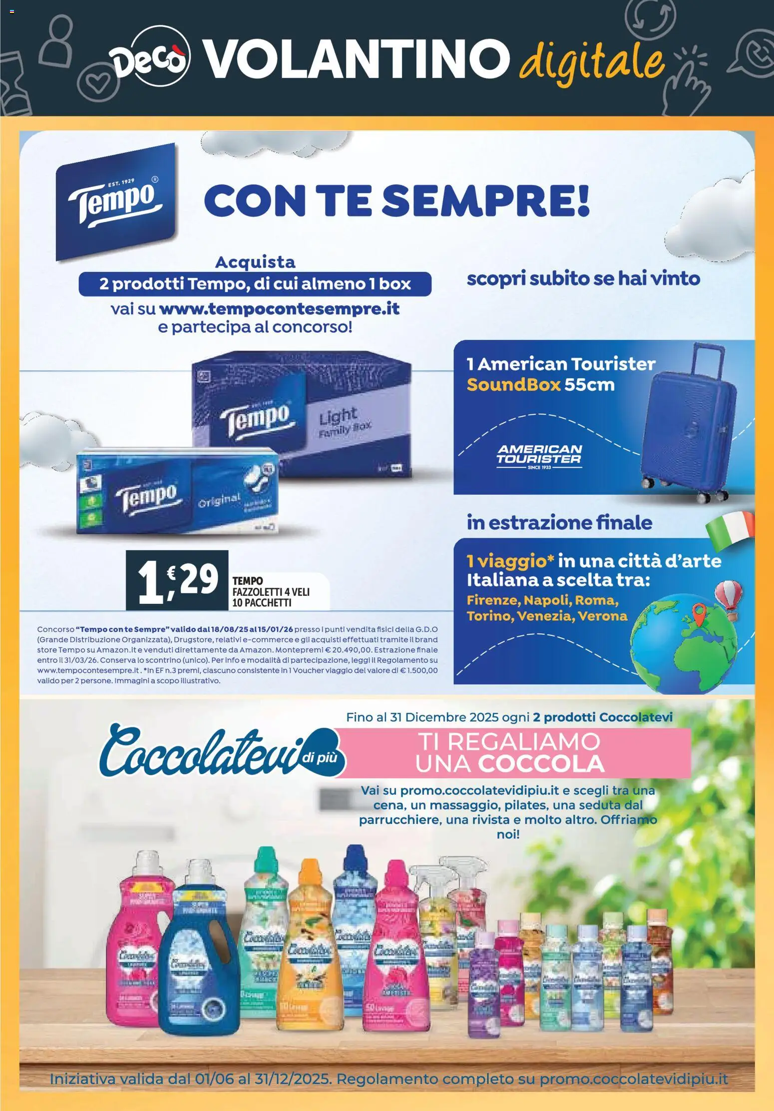 Volantino Decò del 20.11.2025 | Pagina: 33 | Prodotti: Tè, Fazzoletti