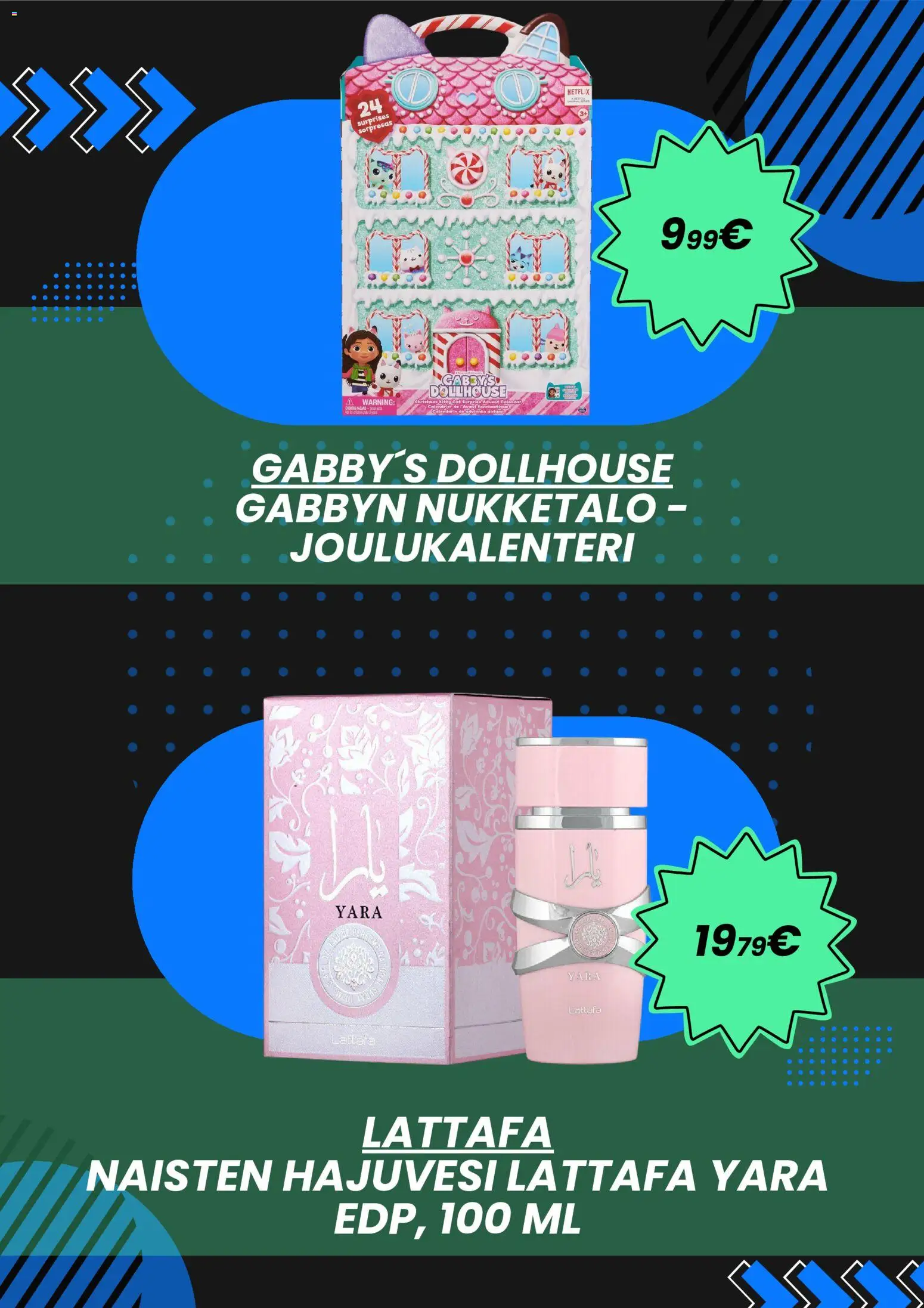 Hobby Hall - Cyber Monday – voimassa 01.12.2025 alkaen | Sivu: 4 | Tuotteet: Joulukalenteri, Hajuvesi