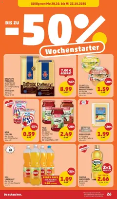 Penny Markt Flugblatt ab 16.10.2025 gültig | Seite: 26 | Produkte: Mango, Ananas