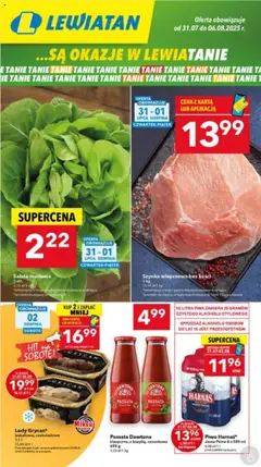 Pogląd oferty "Lewiatan gazetka - Warszawa" - ważna od 31.07.2025