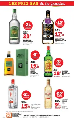 Super U - Prévisualisation de Super U catalogue valide à partir de 04.11.2025 | Page: 30 | Produits: Whisky, Rhum, Rhum Charrette, Gin