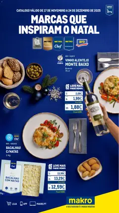 Pré-visualização Makro Marcas que Inspiram o Natal válido de 17.11.2025