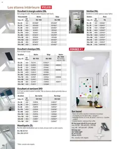 Gedimat - Prévisualisation de Gedimat Menuiseries intérieures & extérieurs valide à partir de 14.03.2025 | Page: 80 | Produits: Radio, Tuile, Store, Télécommande