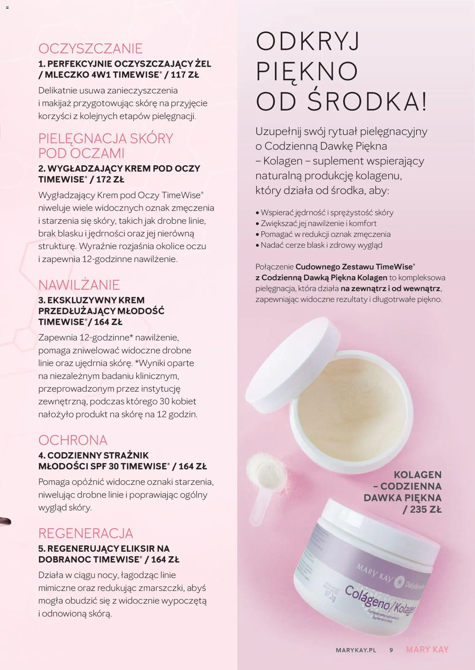 Mary Kay Katalog od 16.01.2026 | Strona: 9 | Produkty: Ogólny, Makijaż, Krem