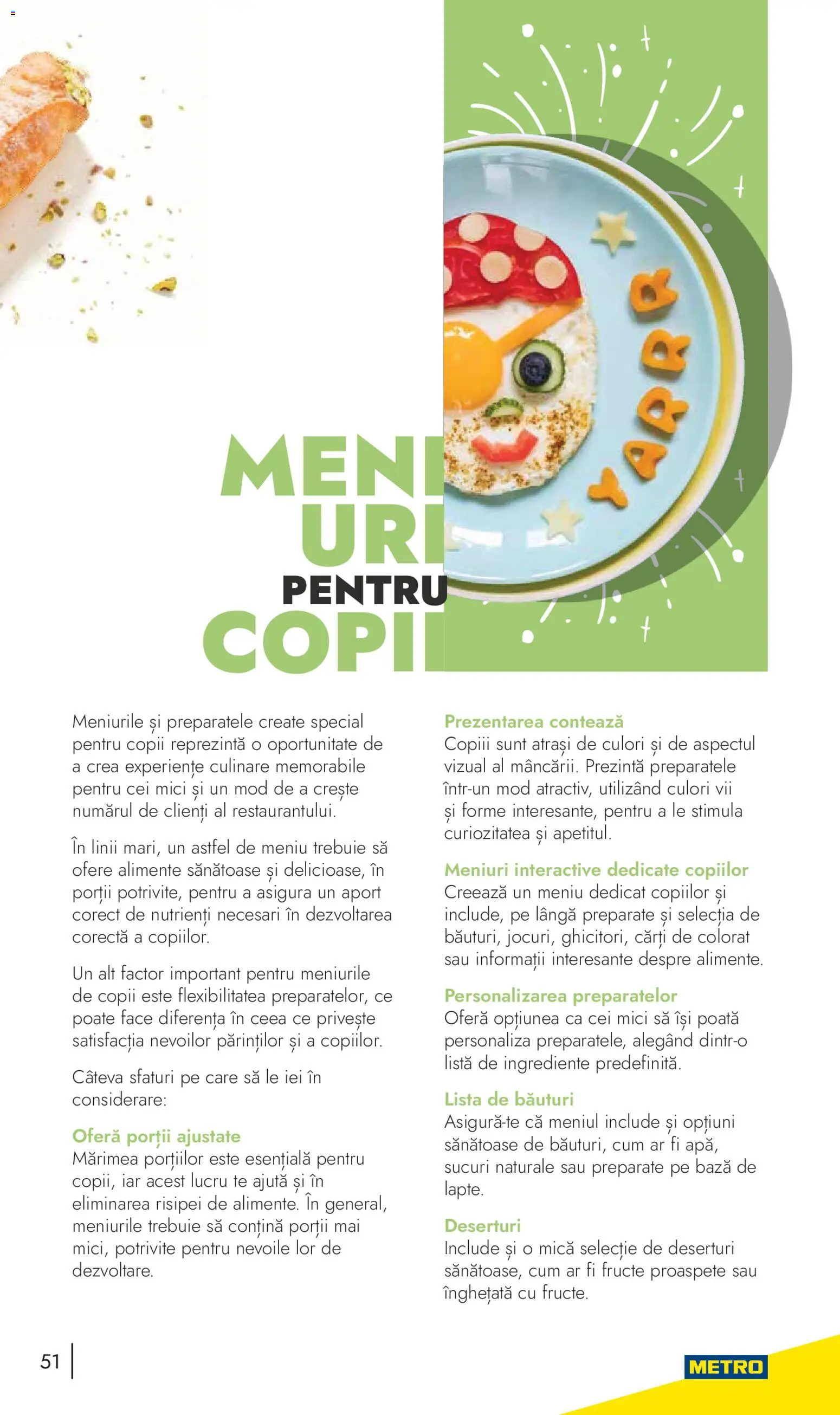 Noul catalog Metro – valabil de la 10.11.2025 | Pagină: 51 | Produse: Mici, Cărți, Înghețată, Fructe