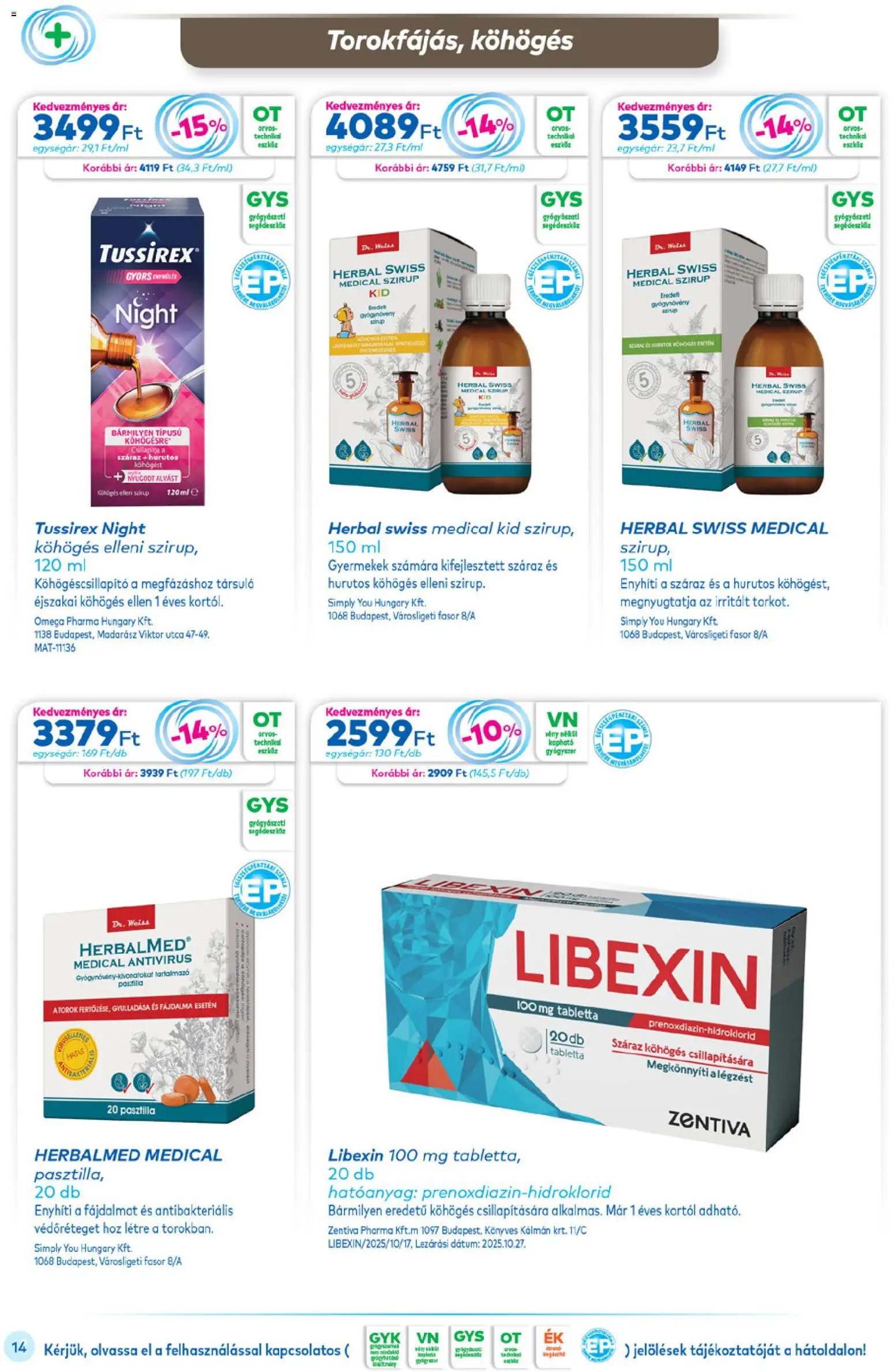Gyöngy Patikák akciós ujság - amely érvényes a következő dátumtól: 01.01.2026 | Oldal: 14