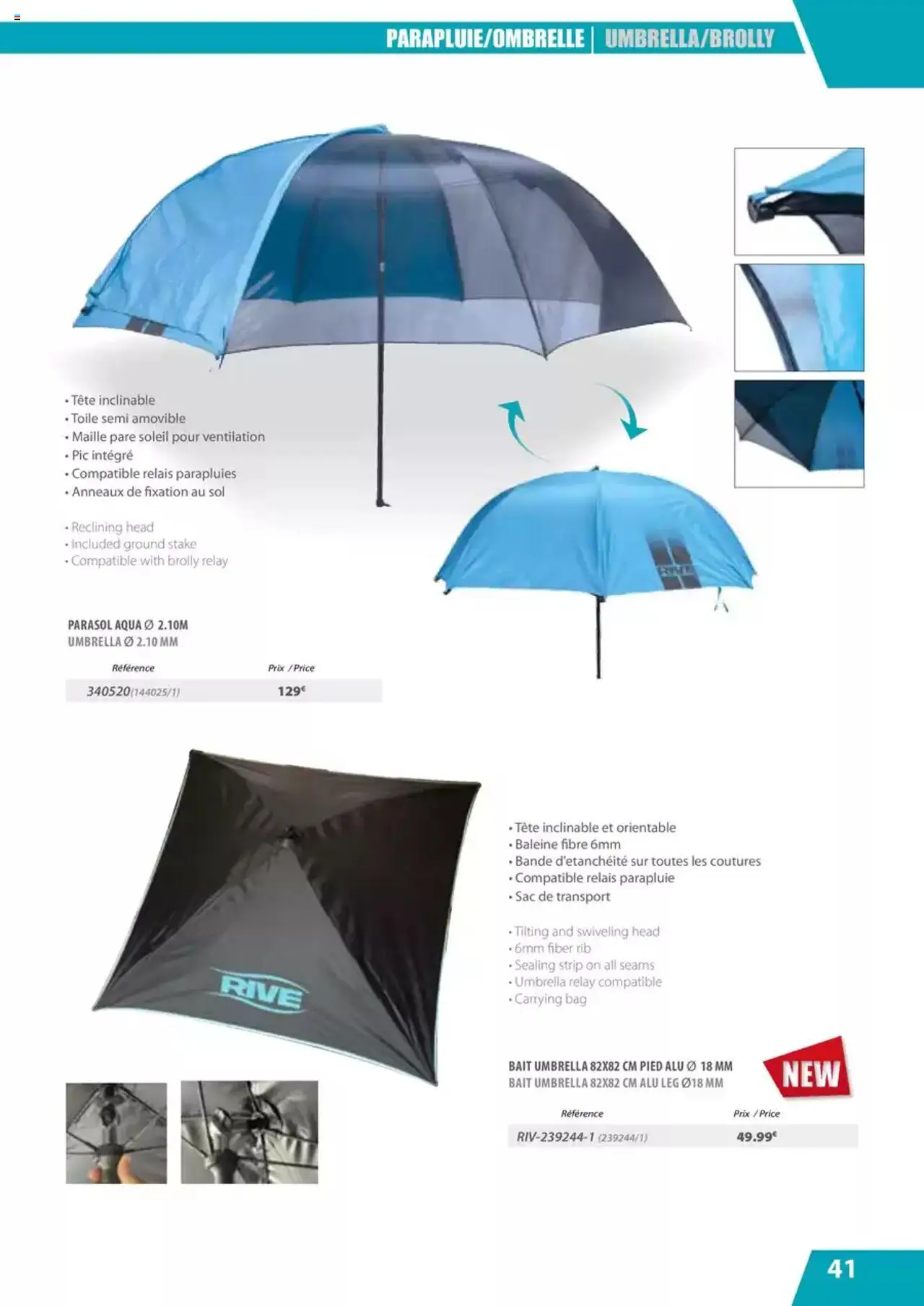  | Page: 41 | Produits: Sac, Sac de transport, Parasol, Parapluie