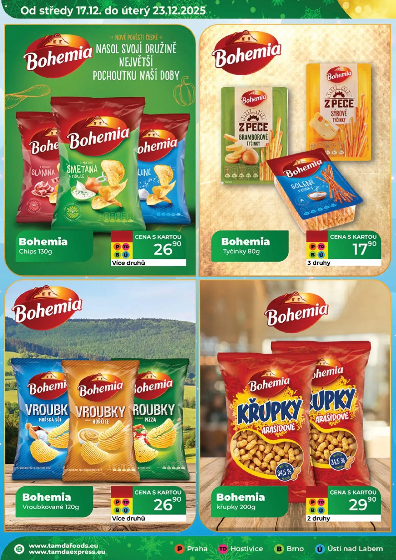 Tamda Foods leták od 17.12.2025 | Strana: 14 | Produkty: Pizza, Smetana, Tyčinky, Cibule